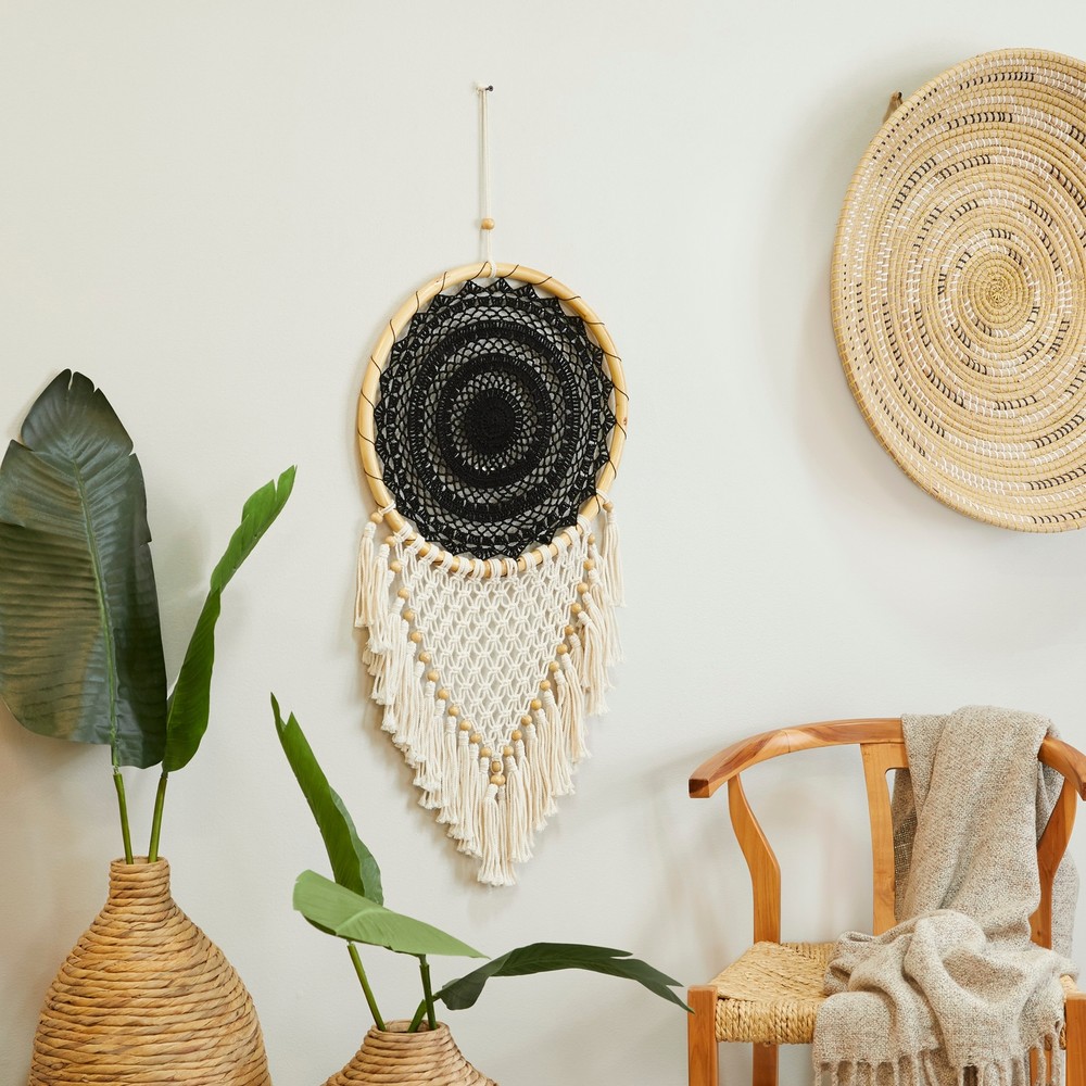 Cotton Bohemian Dreamcatcher Wall Decor