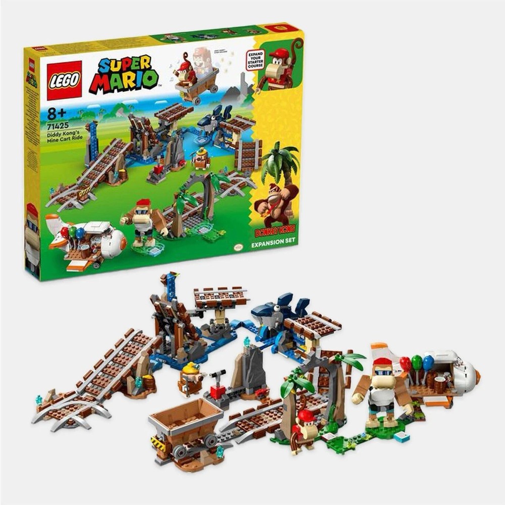 LEGO Super Mario Donkey Kong's Mine Cart Ride Expansion Set