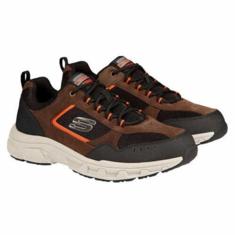 Skechers Men's Outdoor Memory Foam Shoe Brown 16830/BRBK size 10