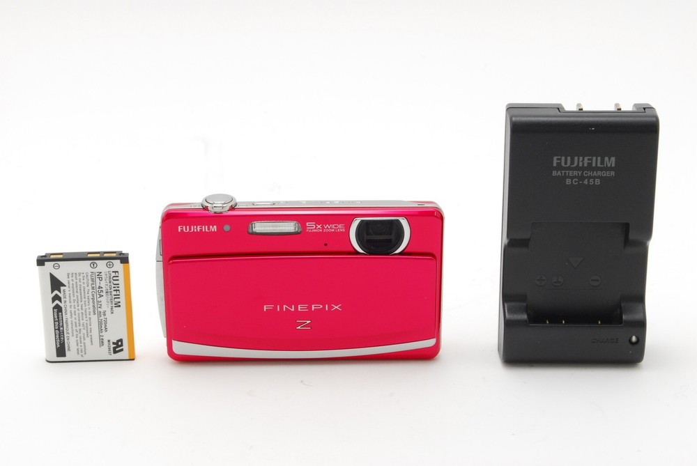 MINT Fujifilm FinePix Z90 Red 14.2MP Compact Digital Camera Japan Import