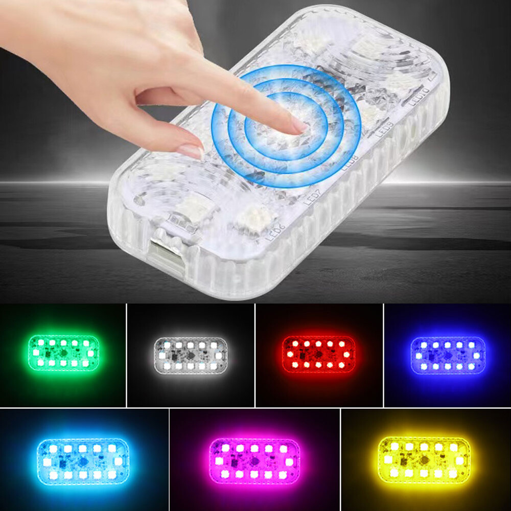 Multicolor Car Interior LED Atmosphere Ambient Light Bright Lamp Car Accessories