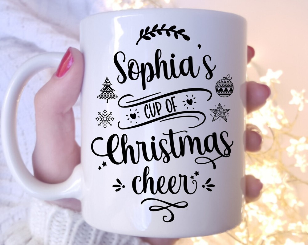 Personalised Christmas Mug Hot Chocolate Mug Merry Christmas Mug Christmas Gift