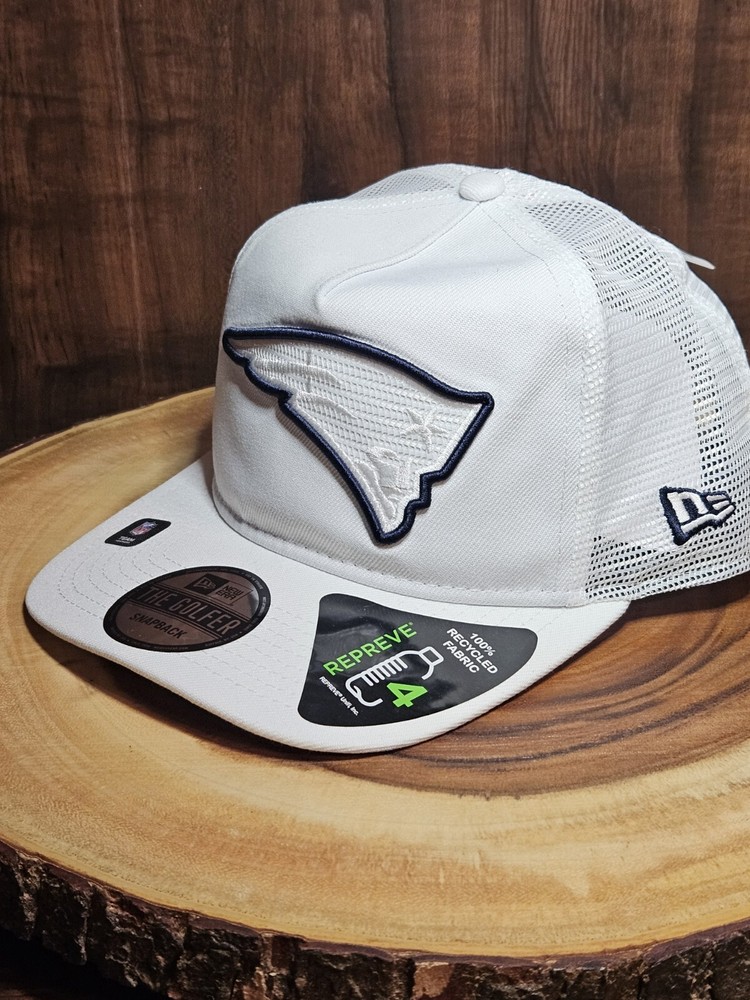 New England Patriots New Era The Golfer Snapback Adjustable Hat Cap NFL Football