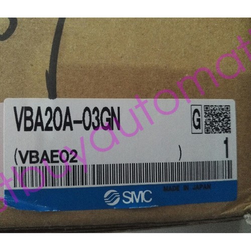 1PC New SMC VBA20A-03GN Booster Valve VBA20A03GN Expedited Shipping
