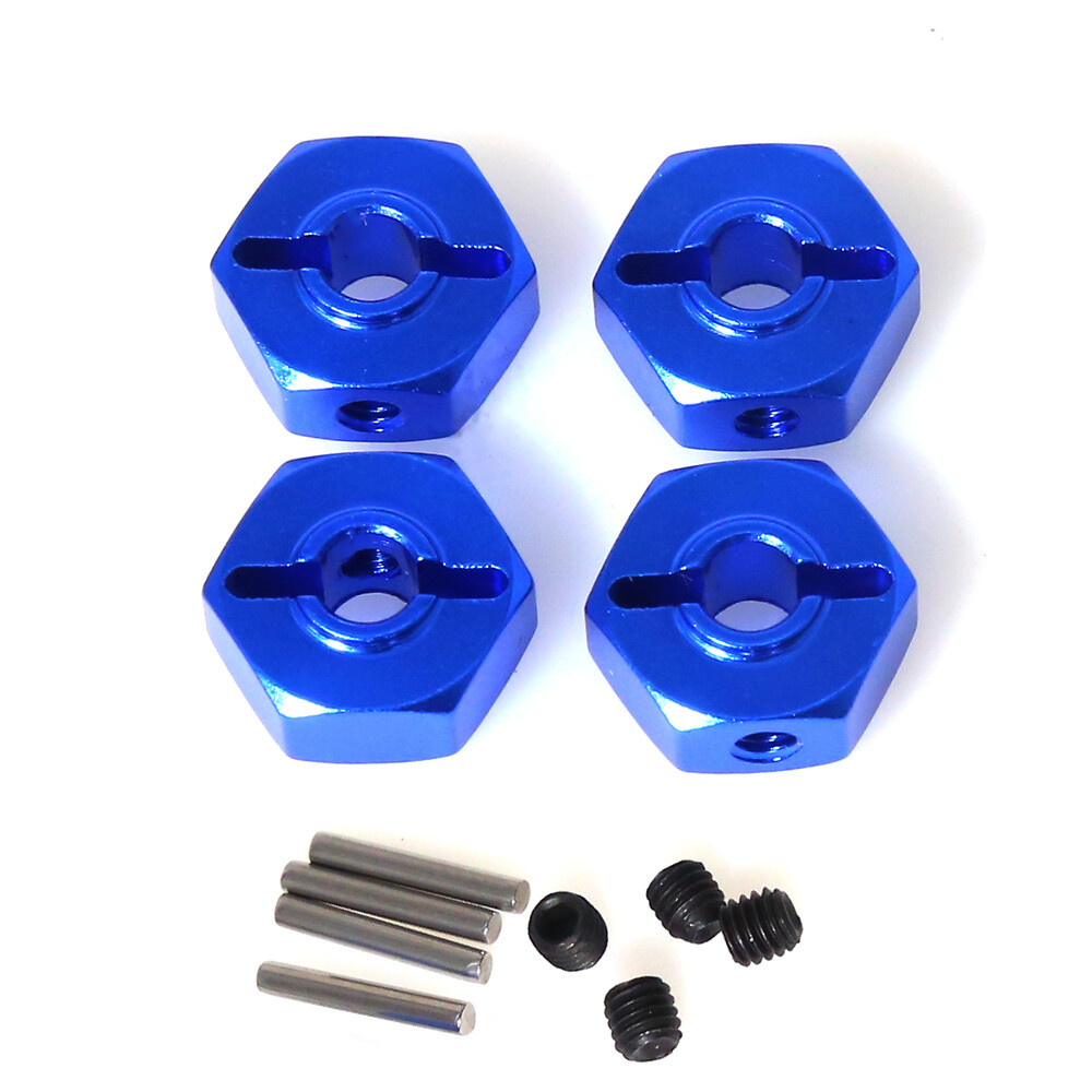12mm Aluminum Wheel Hub Adaptor For LOSI 1/18 Mini LMT 4X4 RC Car Upgrade Part