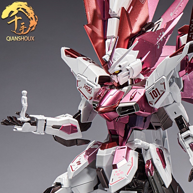 MG Pink Cherry Blossoms Freedom 2.0 Gundam Assembly Model Thousand Hands NEW