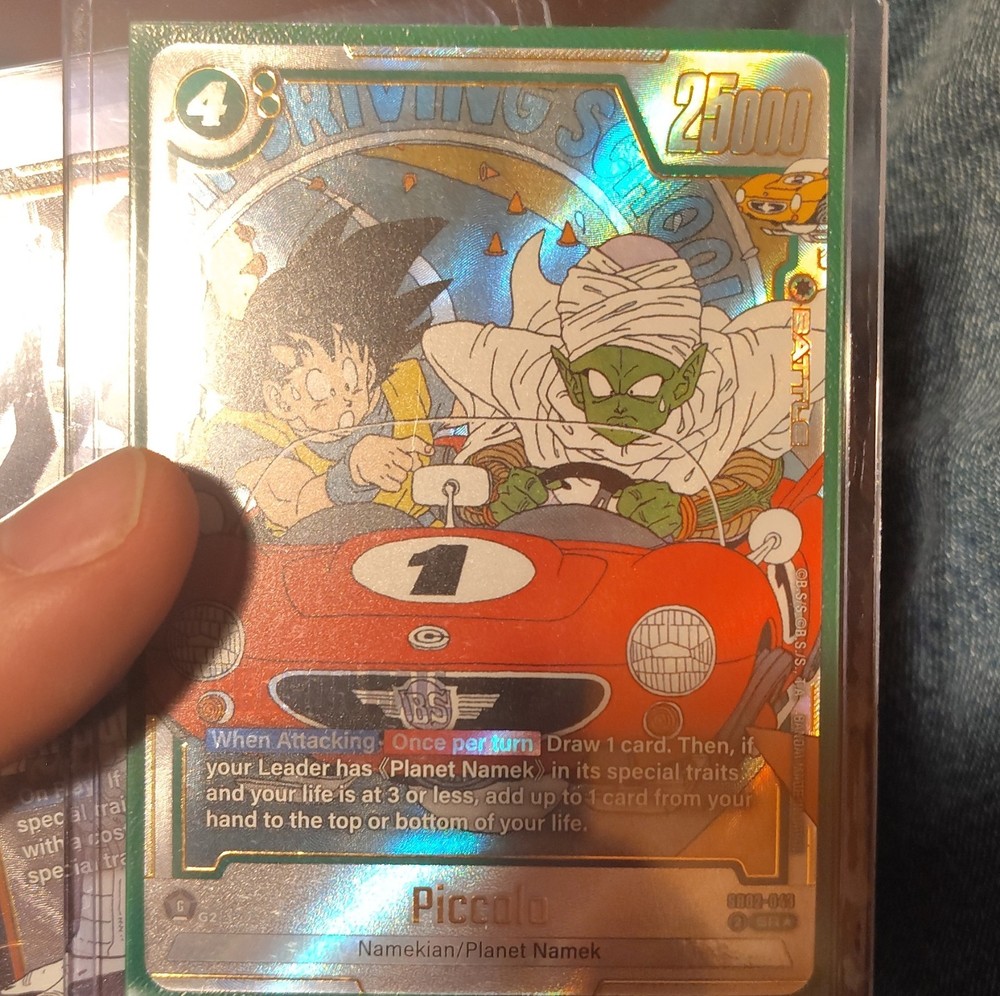 Bandai Dragon Ball Super Card Game SB02 Holo SR lot