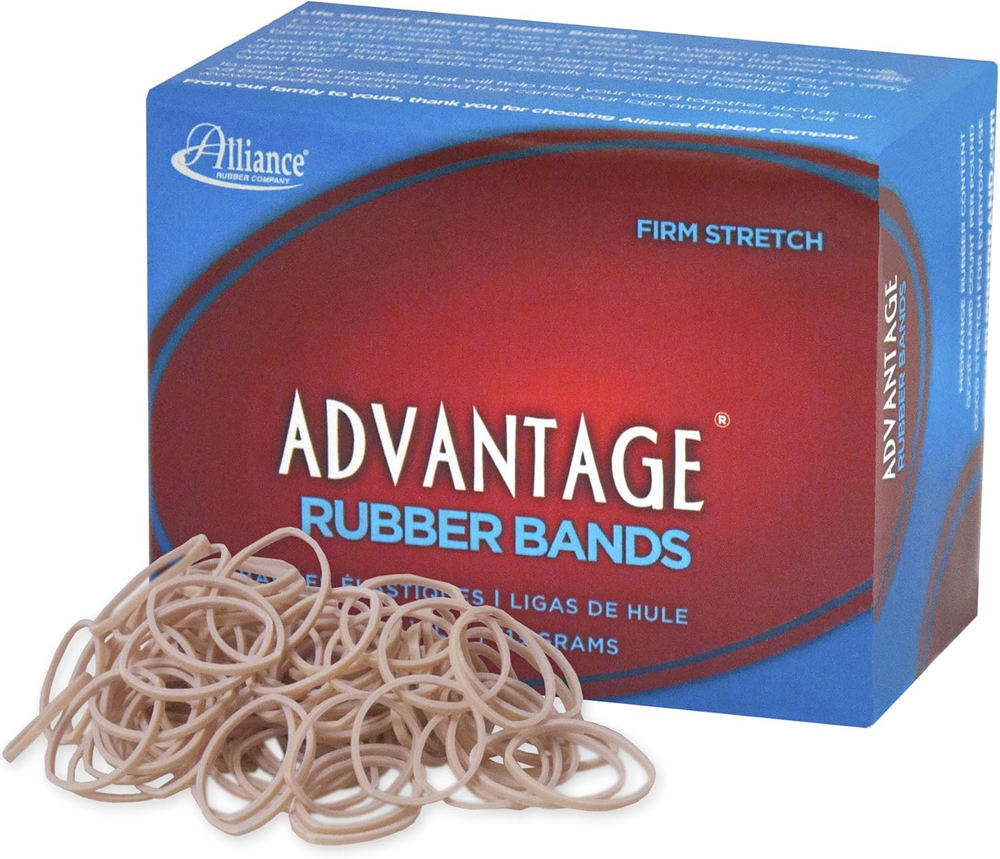 Rubber 26109 Advantage Rubber Bands Size #10, 1/4 lb Box Contains Approx. 925 Ba