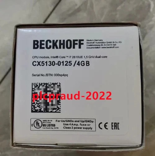 New BECKHOFF CX5130-0125 PLC Module CX5130-0125 PLC CX5130-0125