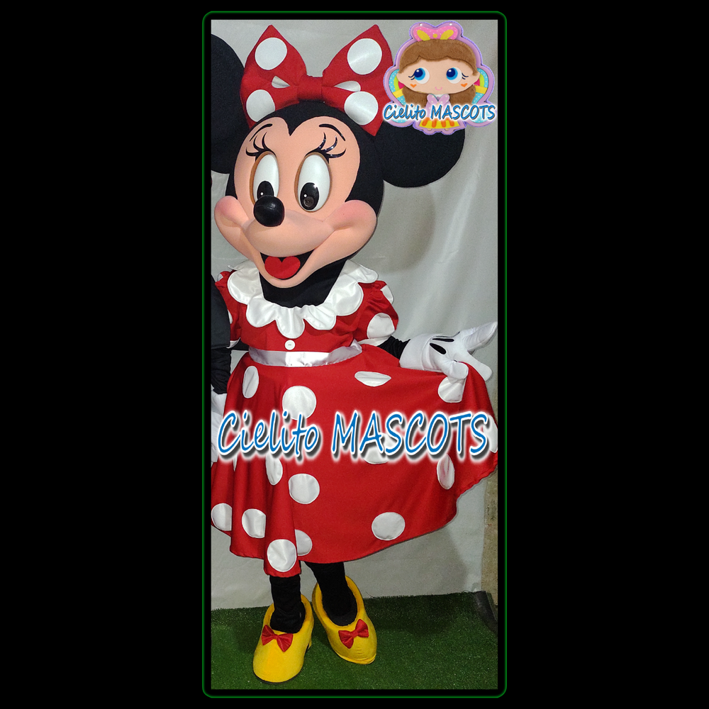 MINNIE MOUSE Mascot Costume mascotte cosplay botarga halloween Cielito MASCOTS