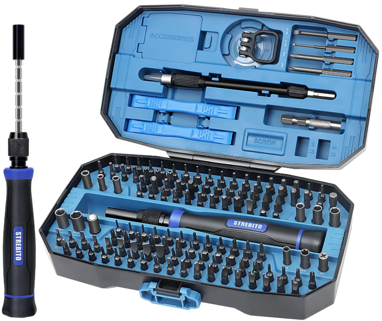Precision Screwdriver Set 153 in 1 Small Magnetic Screwdriver Set with Case, New