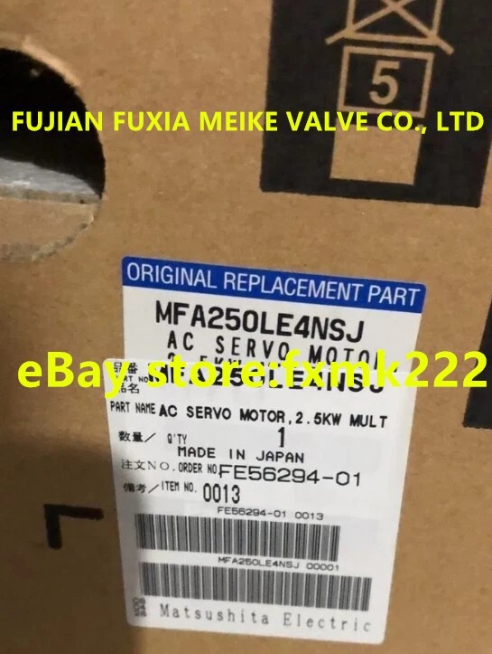 Panasonic New servo motor MFA250LE4NS ﻿UPS or DHL fast delivery