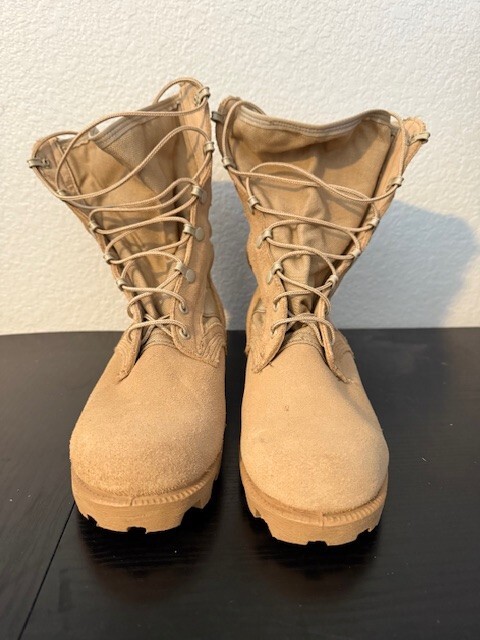 ROTHCO Women's Wide Suede Leather Army Combat Boots with Panama Sole