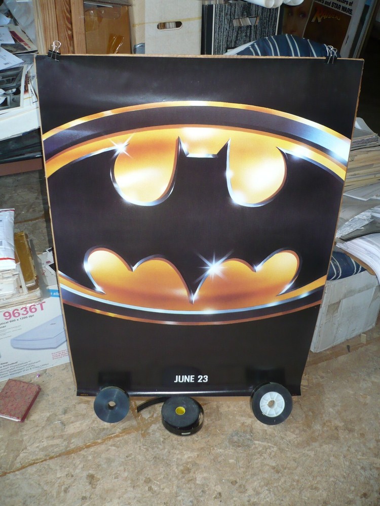 BATMAN, orig rolled advance 1-sht / movie poster [Michael Keaton] - 1989