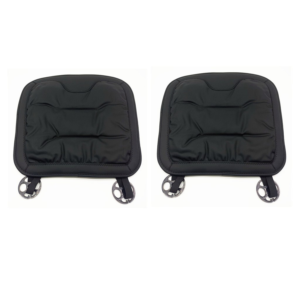2x Front Seat Cover Pad Car Chair Cushion Soft Sponge Office Mat Accessories
