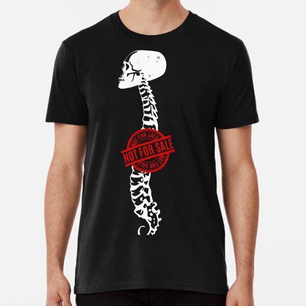 Head and Spine Not for Sale Premium Protect Democracy Made in USA T-Shirt S-5XL