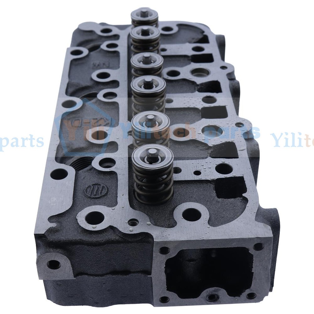 D1105 Complete Cylinder Head M8 W/3 Glow Plug for Kubota B7510D B2100D B2400D