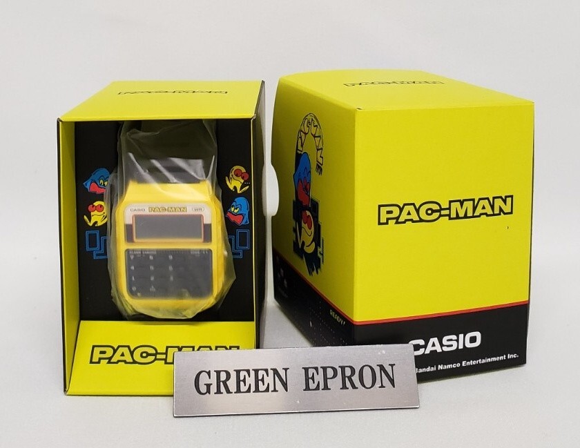 Casio Classic PAC-MAN Collaboration Limited Watch CA-53WPC-1BJR Yellow Black