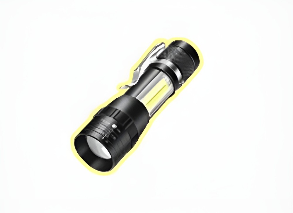Adjustable Mini LED 350 Lumens USB-C Rechargeable Light IPX4 Waterproof Flashlight