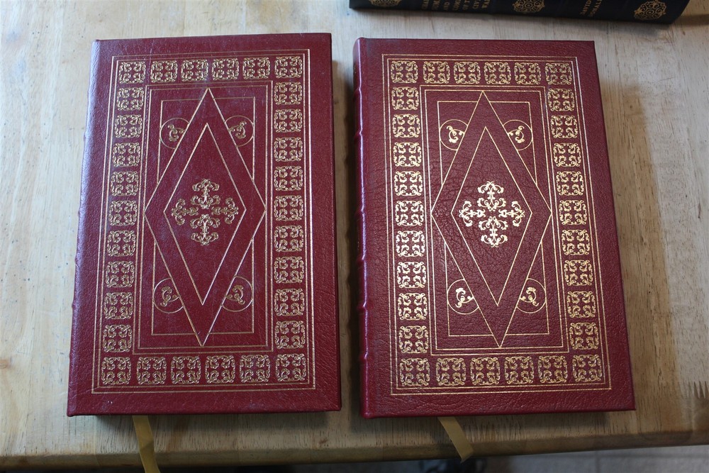 EASTON PRESS HUEY LONG T HARRY WILLIAMS 2 VOLUME SET 1996 LEATHER BOUND