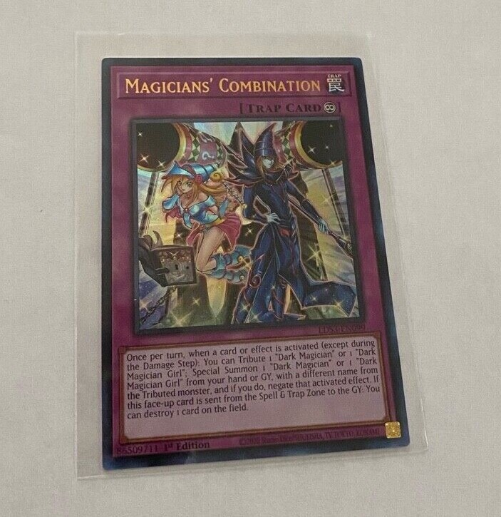 Yu-Gi-Oh! Legendary Duelists Season 3 Magicians' Combination Ultra Rare Yellow