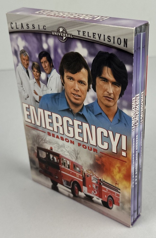 Emergency! Season Four 5-Disc DVD Set Classic Television