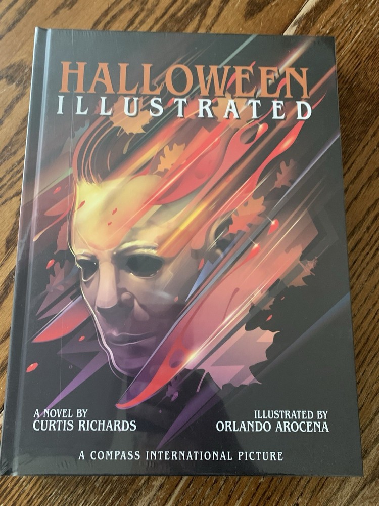 Michael Myers Halloween Novel Illustrated Hardcover by Curtis Richards NEW