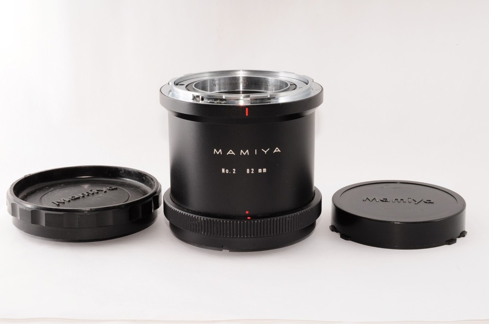Near MINT Mamiya RB67 Auto Extension Tube No.2 82mm w/Caps From Japan