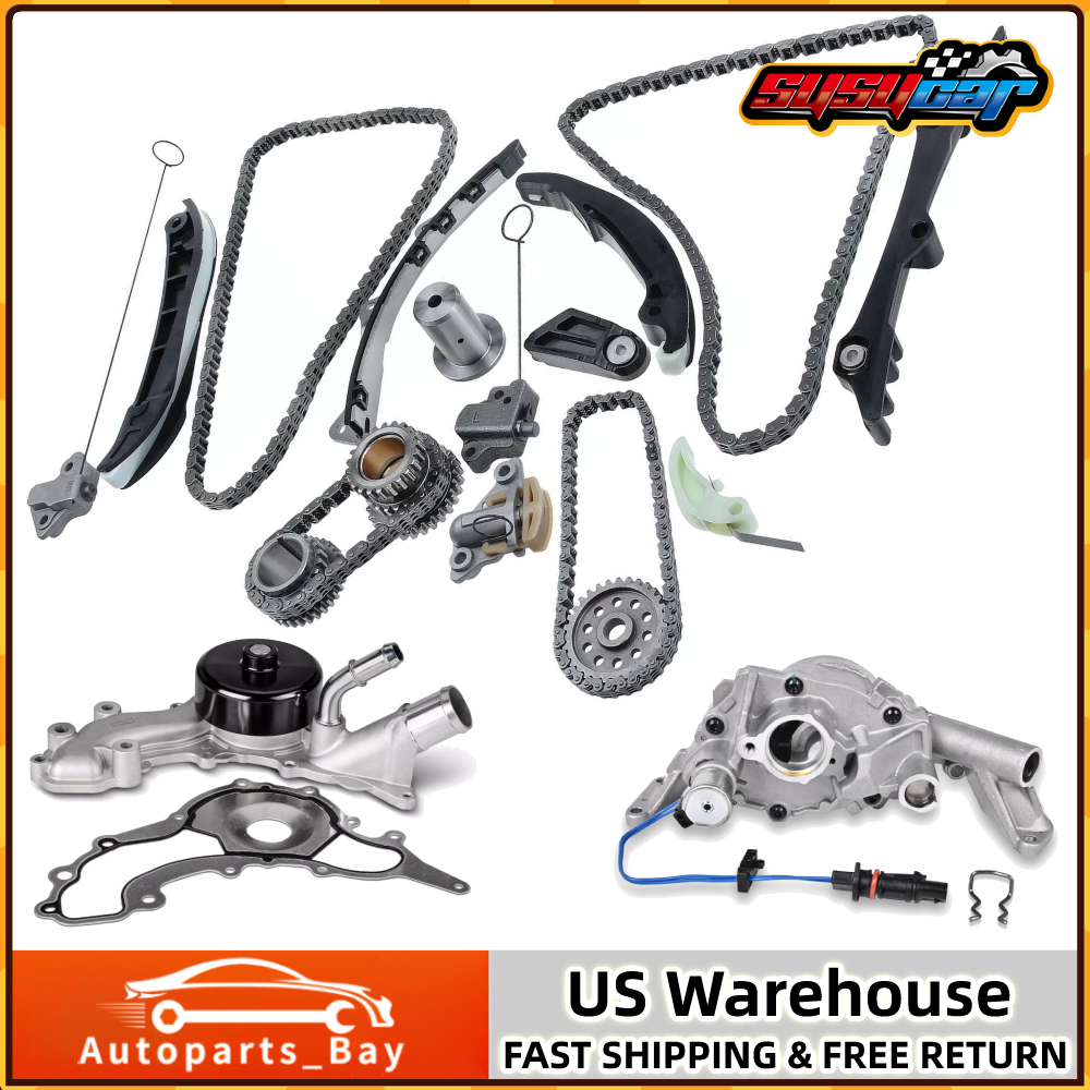 Timing Chain Kit with Oil&Water Pumps for 11-15 Chrysler Dodge Jeep Ram 3.6L V6