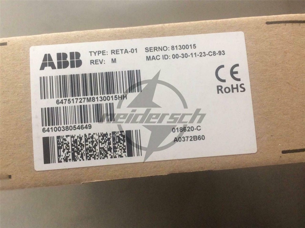 New In Box ABB RETA-01 Inverter IP Ethernet Communication Module