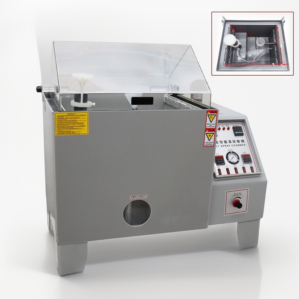 Lab Salt Spray Testing Chamber Salt Fog Test Machine with Timing Function 110L