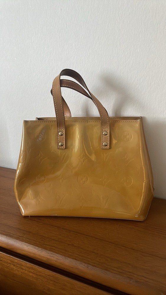 Louis Vuitton Reade Tote PM Beige Leather