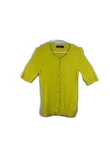 7th Avenue Womens Green Button Front Cardigan Sweater Size S by New York & Co  