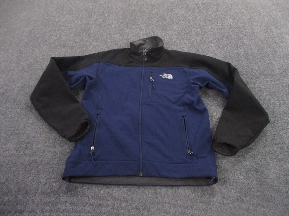 North Face Apex Tech Utility Jacket for Men in Blue Workwear Outdoor Hiking