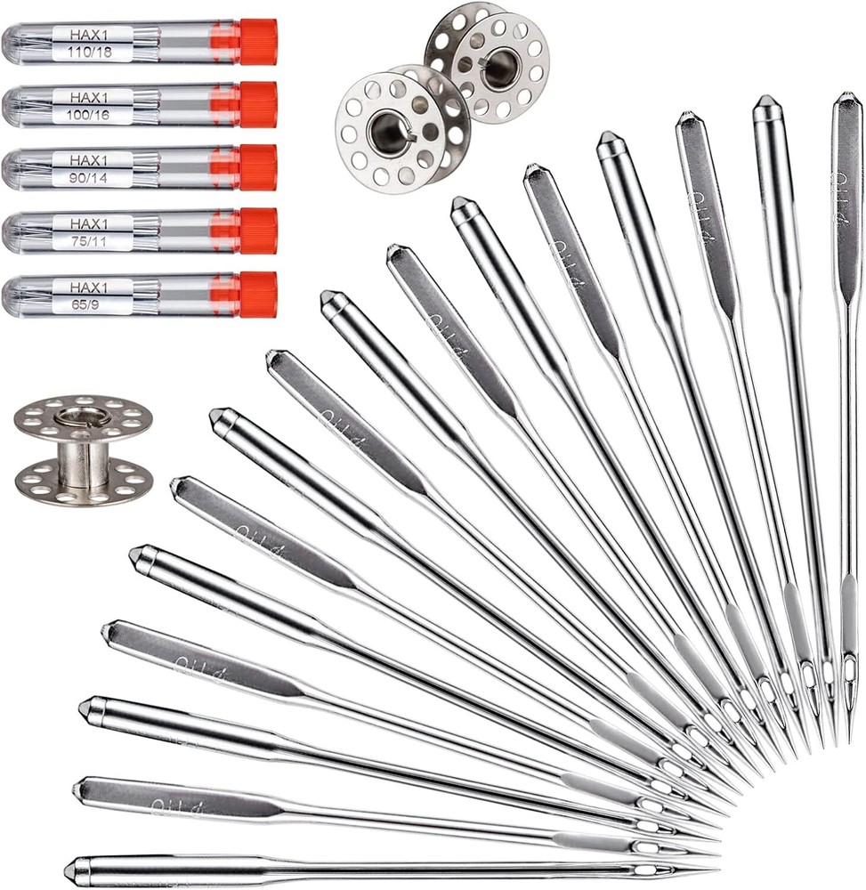 Sewing Machine Needles, 50 PCS Universal Needle, Compatible...