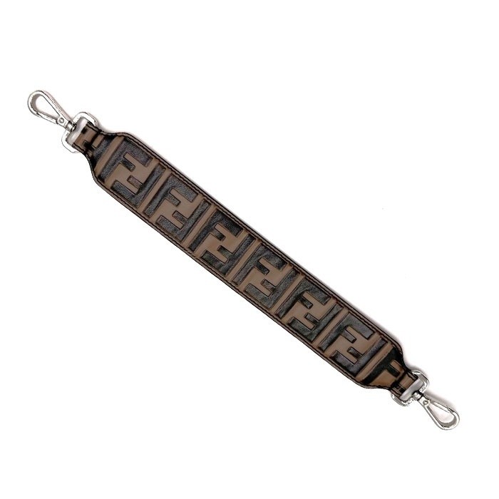 RARE FENDI FENDI bag strap Zucca pattern muted pink light brown  i0601oq01592 us