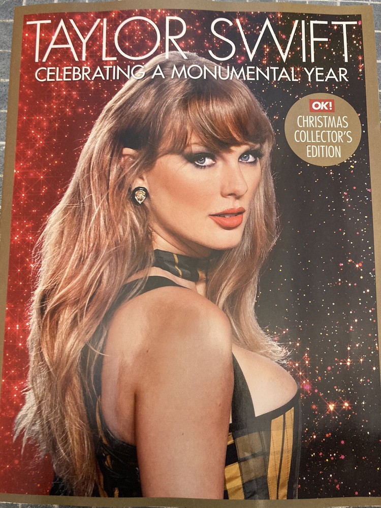Taylor Swift Celebrating A Monumental Year OK! Christmas Edition 2024 Magazine
