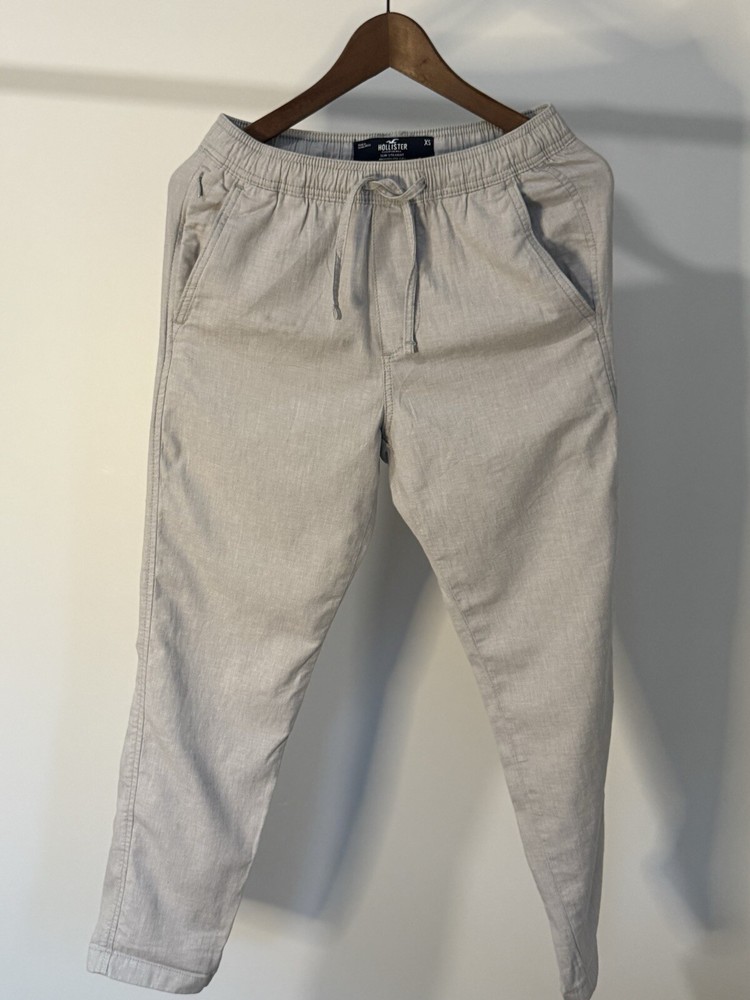 Hollister Men’s Epic Flex Slim Straight Pull On Pants XS