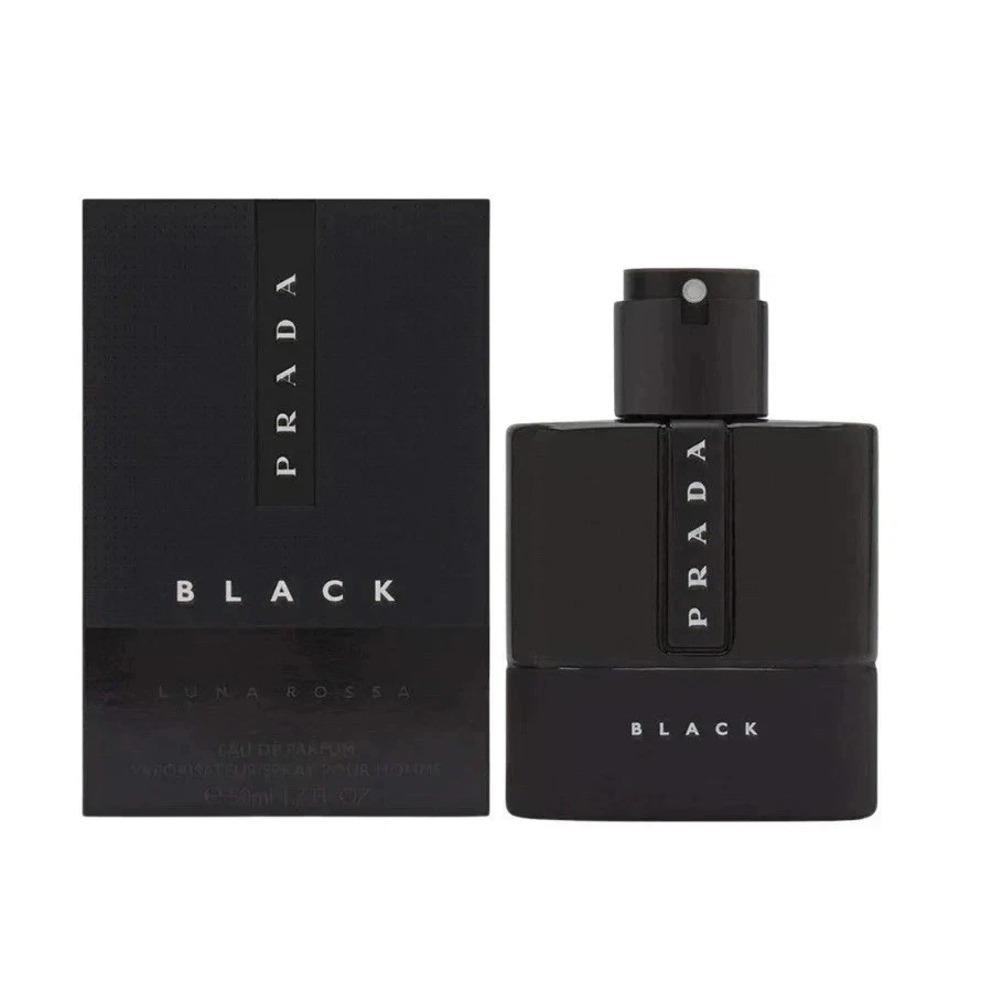 Prada Luna Rossa Black Eau de Parfum Cologne for Men 3.4 oz New with box