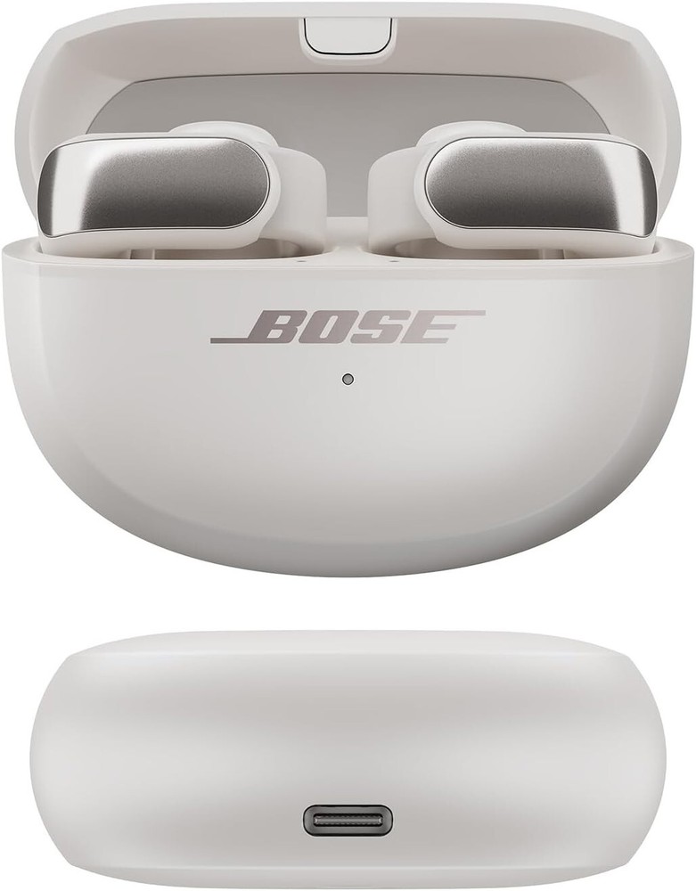 Bose Ultra Open-Ear True Wireless Bluetooth Earbuds in White Smoke