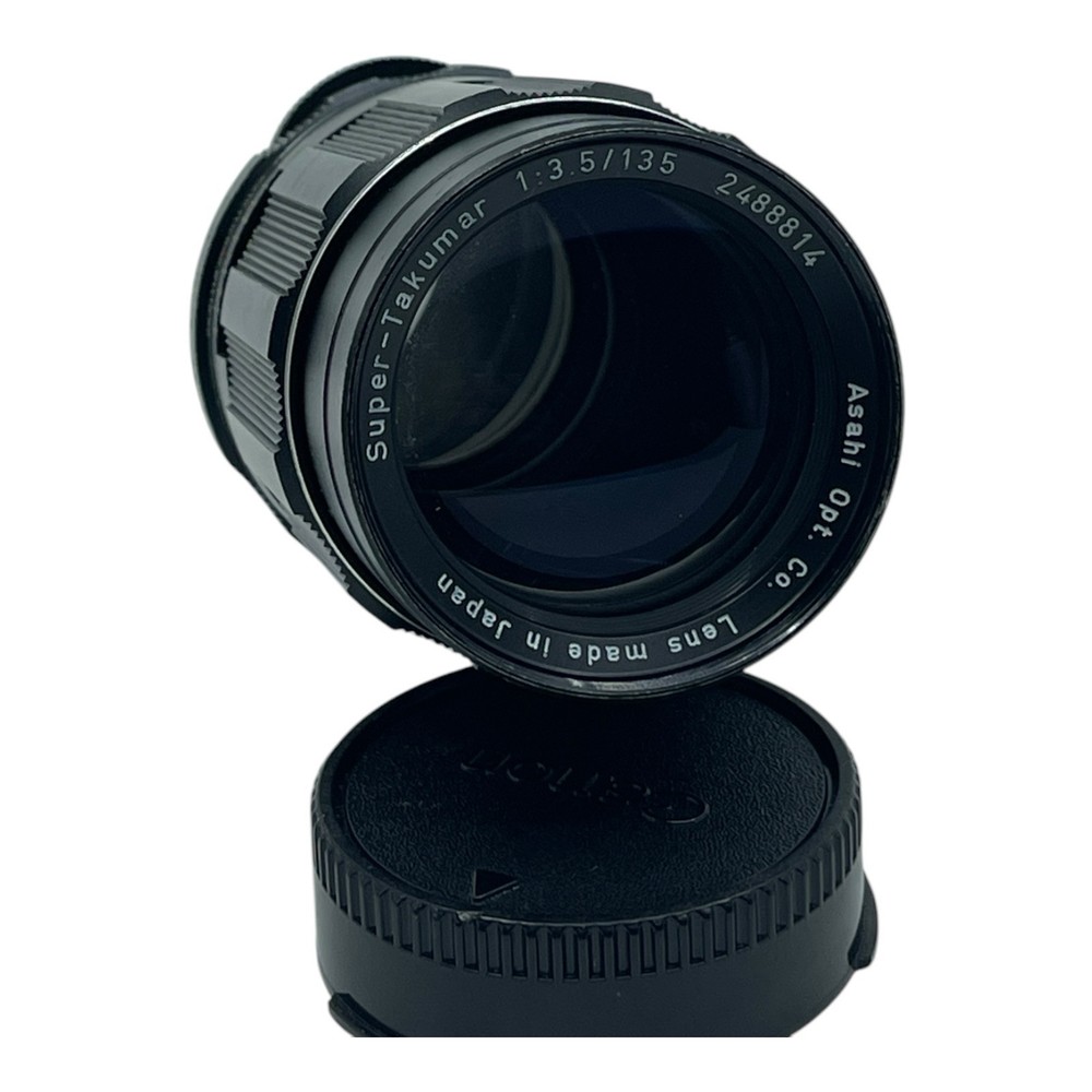 Asahi Pentax Super Takumar 135mm 1:3.5 MF Prime Telephoto M42 Lens 35mm SLR Film
