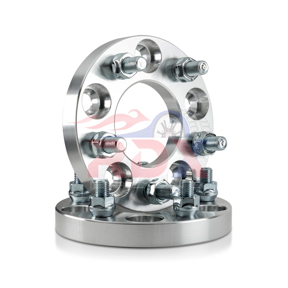 2pc 5x114.3 to 5x127 Wheel Adapters 6061-T6 20mm 5x4.5 to 5x5 12x1.5 Lug