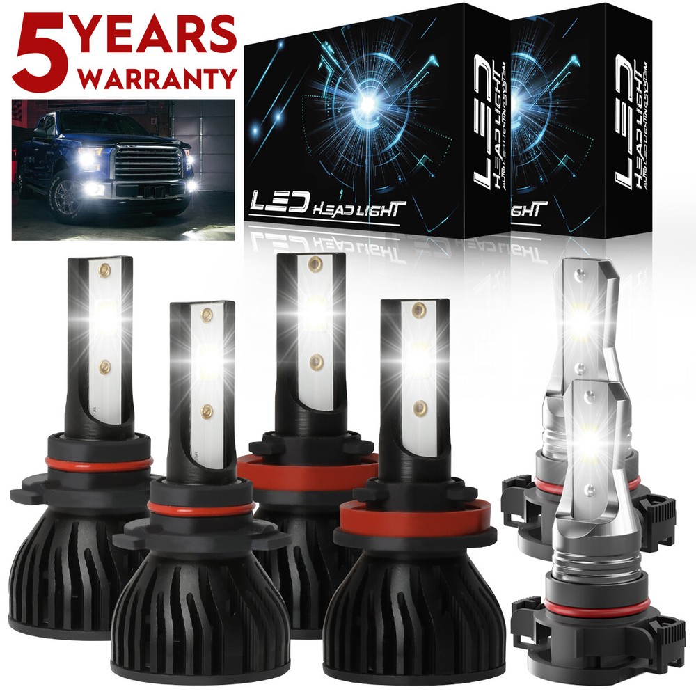 2011-2013 Jeep Grand Cherokee P4C LED High Low Beam Fog Light Bulb