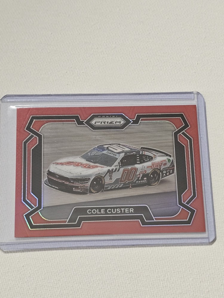 2024 Panini Prizm Cole Custer Red Parallel #36/299 NASCAR Racing Card