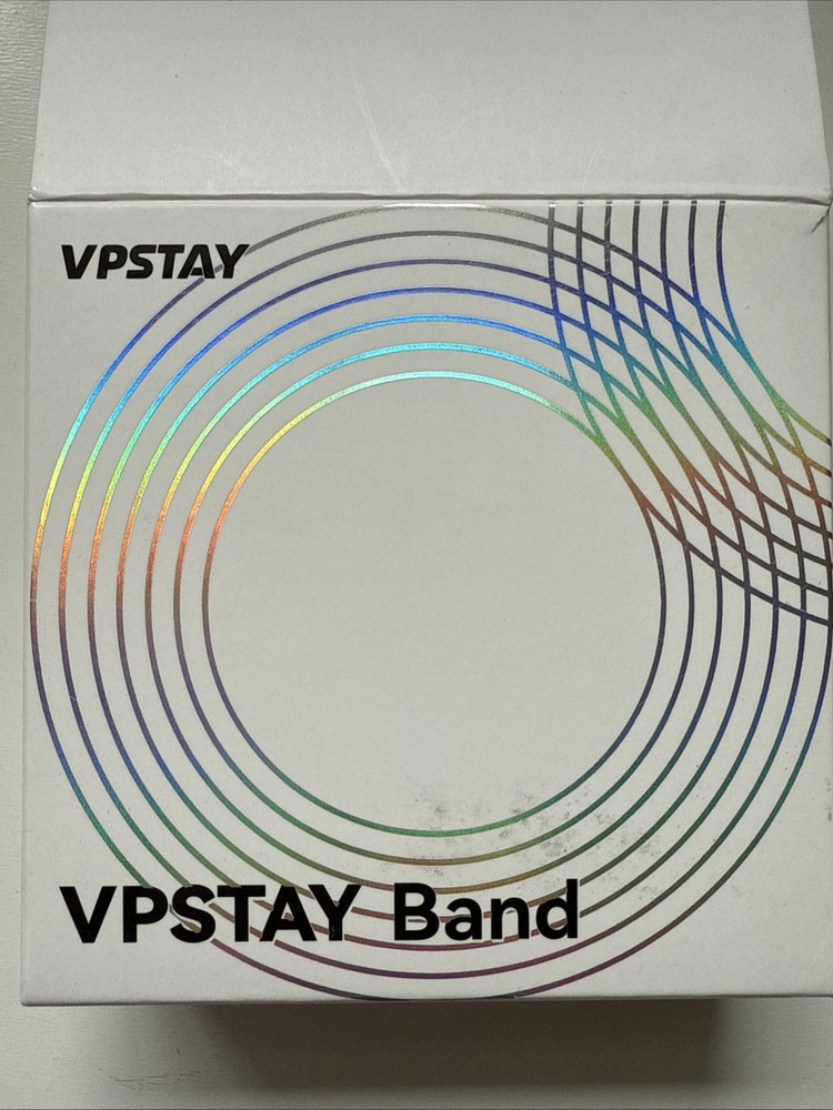 VPSTAY Black Fitness Band with Activity Tracking