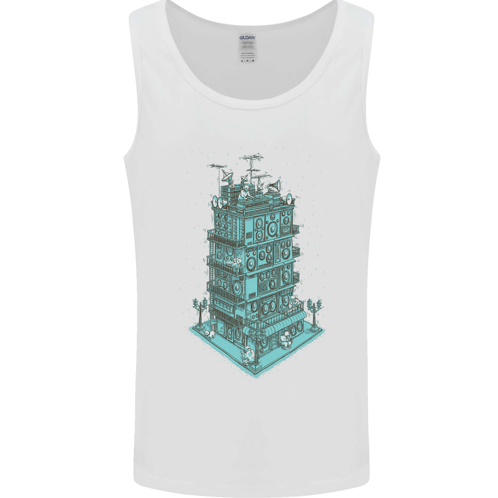 Sound Zone Music DJ DJing HI-FI Festival Mens Vest Tank Top