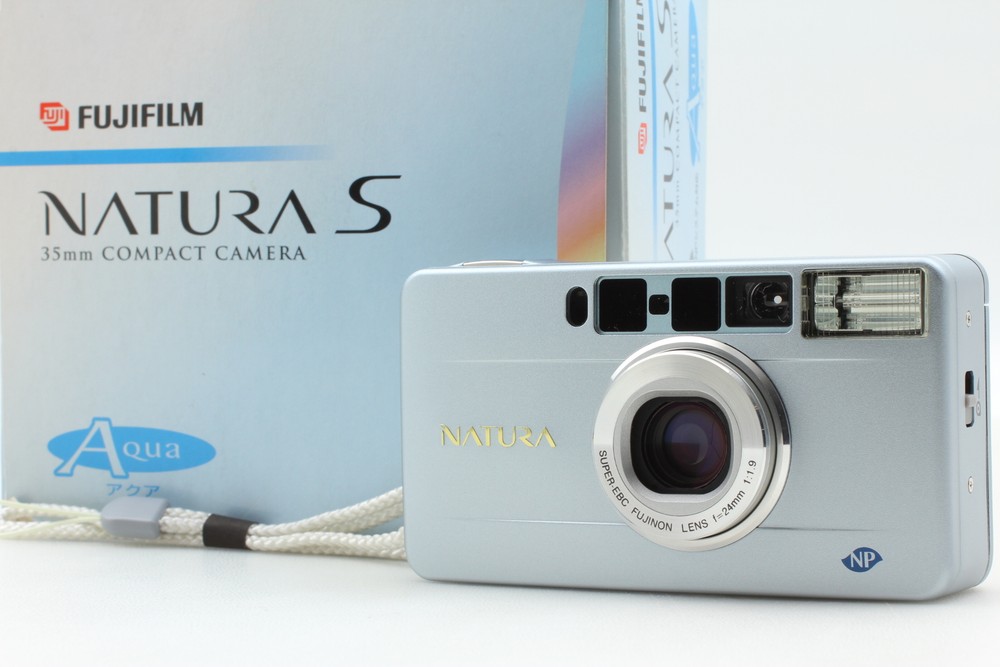 FUJIFILM Natura S AQUA 35mm Film Camera Mint in Box Japan