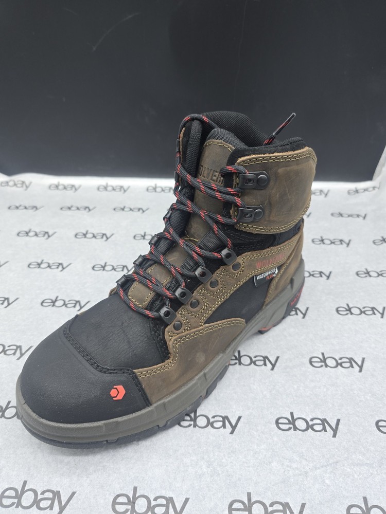 Wolverine Legend 6 Inch Mens Brown Work Boots Size 7 EW W10612