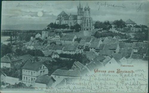 Ansichtskarte Hochburg 1898 Vollmondkarte Emmendingen (Nr.9489)
