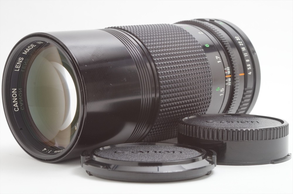 [NEAR MINT] Canon New FD NFD 200mm f/4 MF Telephoto Lens From JAPAN TESTED